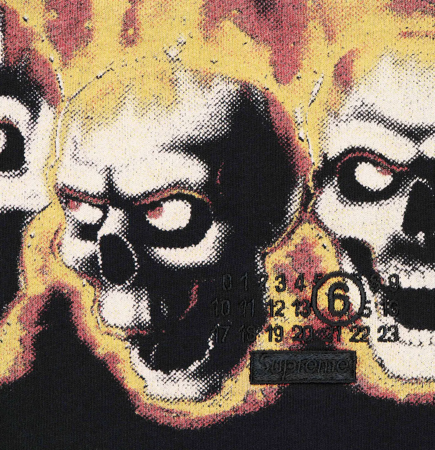 Supreme®/MM6 Maison Margiela Liquid Blue® Oversized Tee | Supreme 24ss