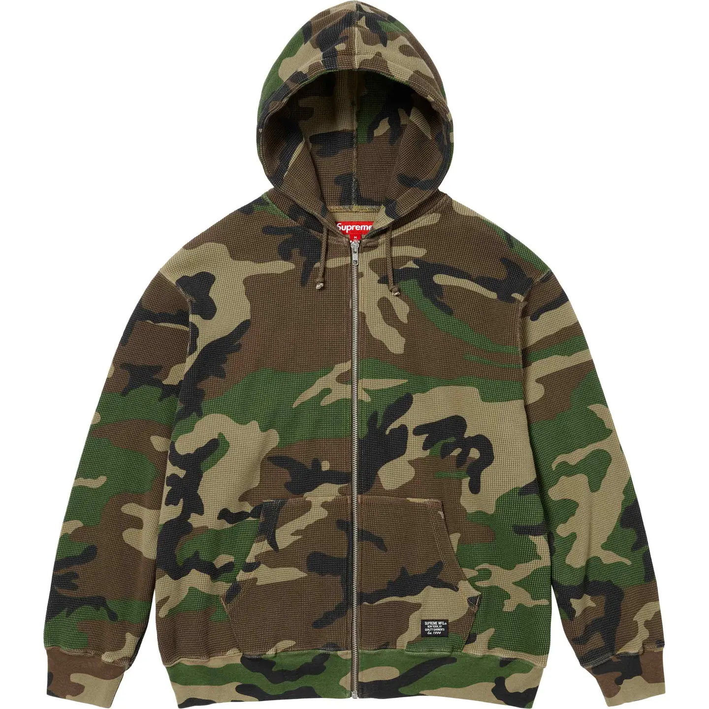 Hooded Zip Up Thermal | Supreme 24ss