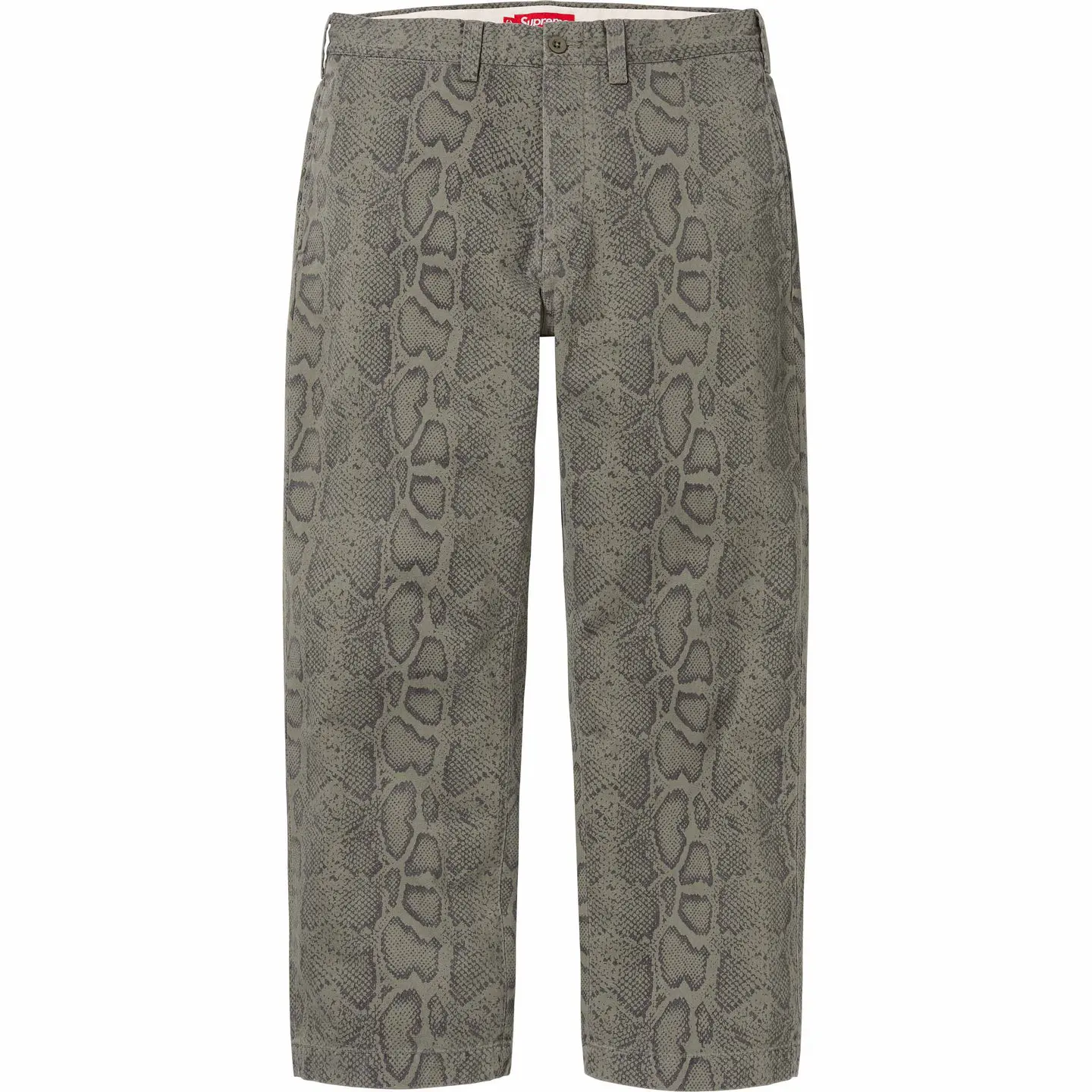 Snake Print Chino Pant | Supreme 24ss