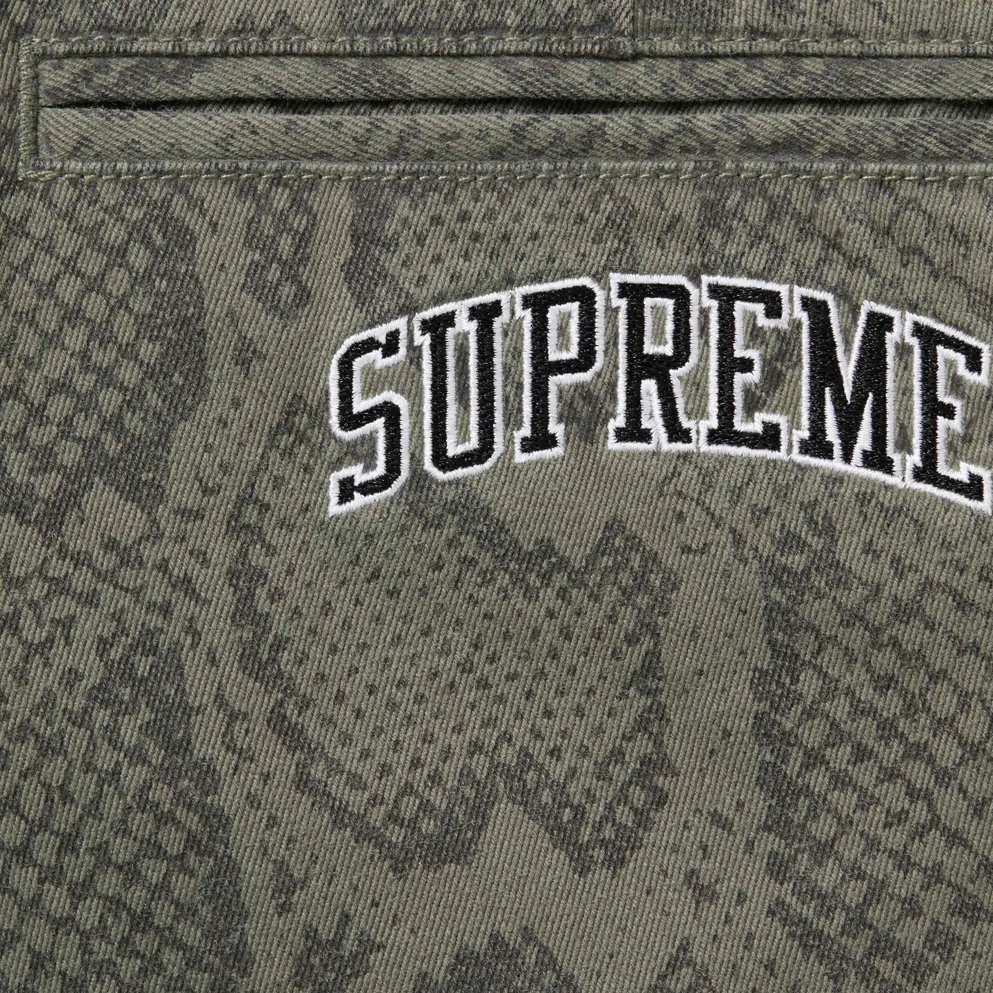Snake Print Chino Pant | Supreme 24ss