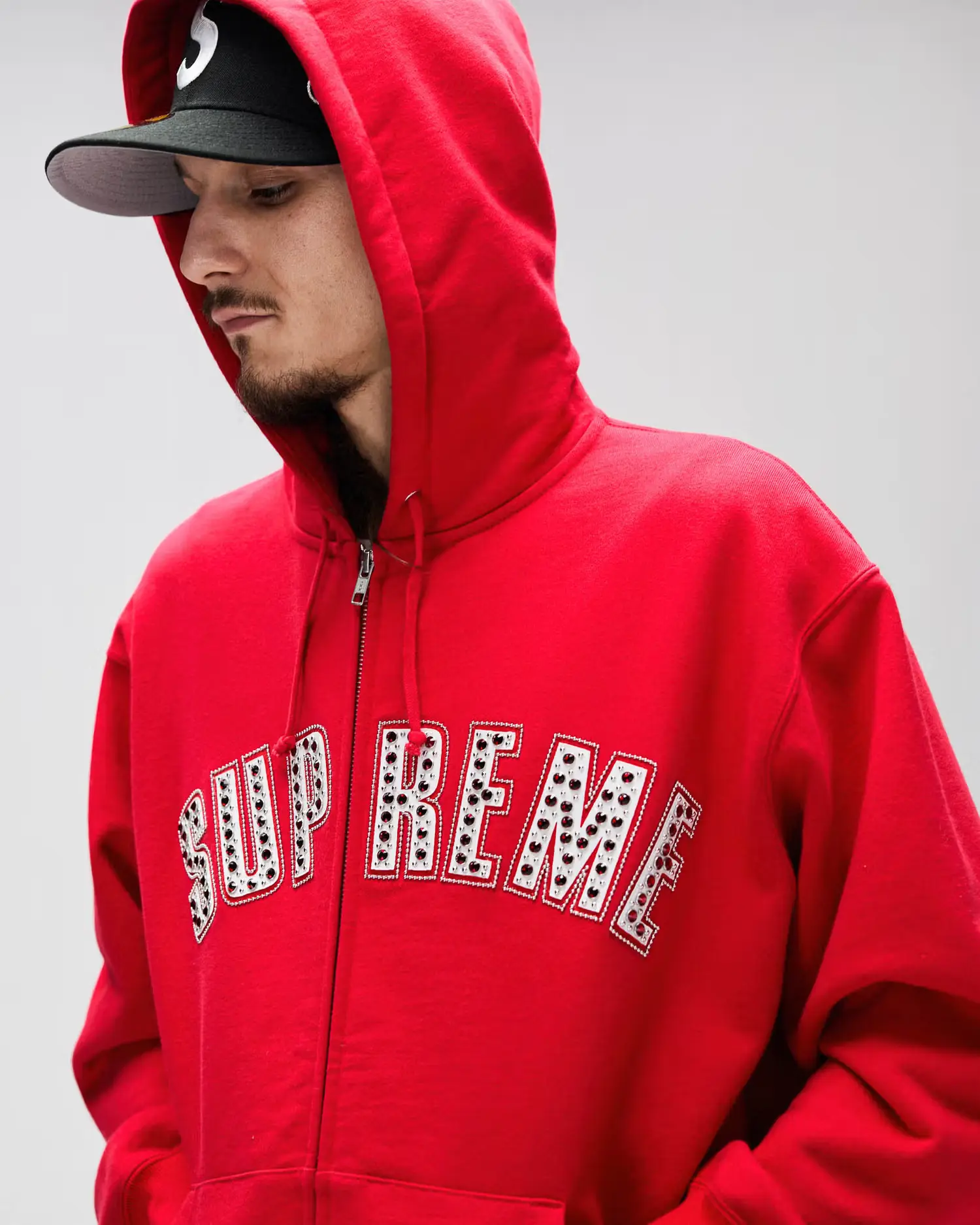 Supreme®/b.b. Simon® Zip Up Hooded Sweatshirt | Supreme 25ss