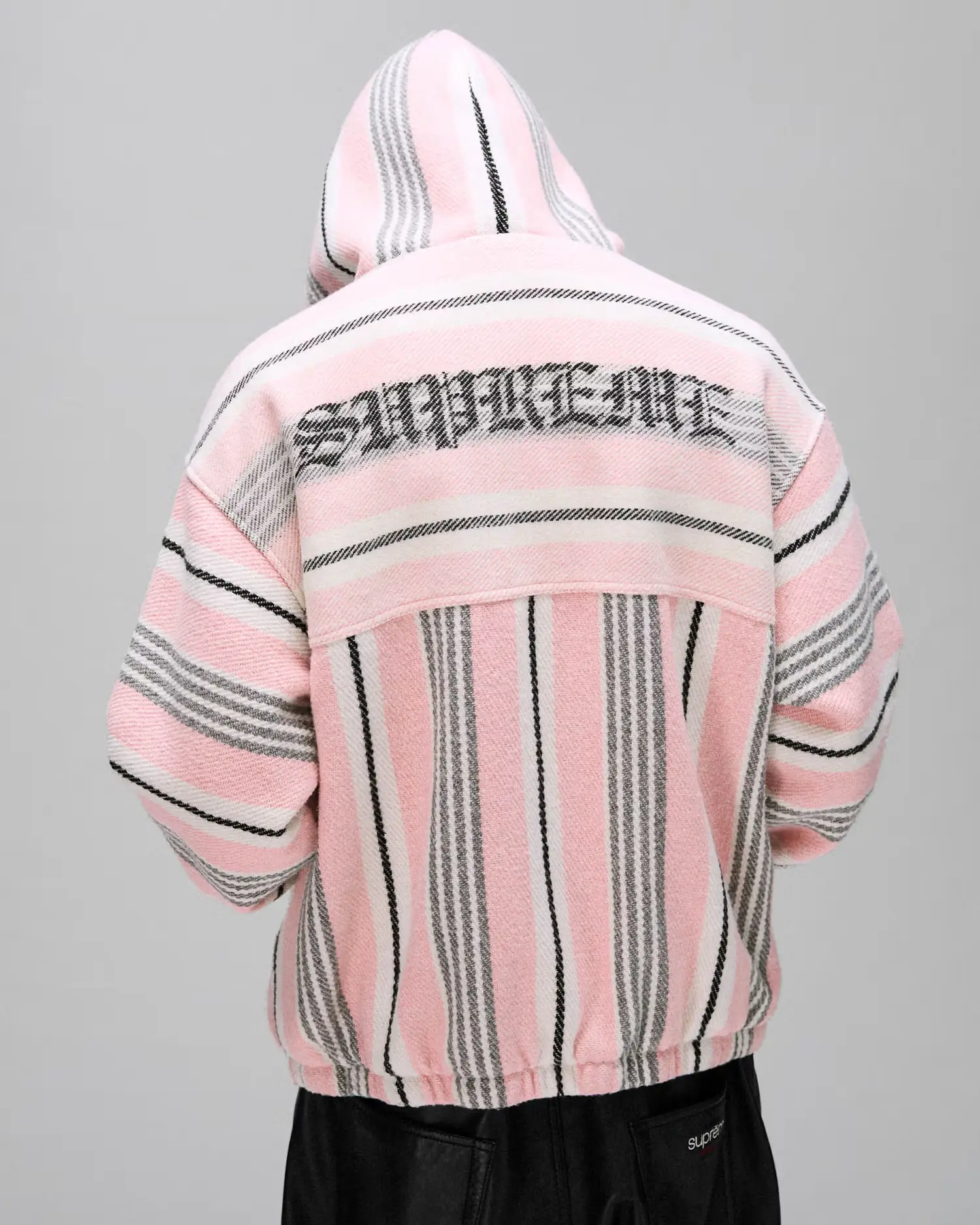 Woven Stripe Hooded Jacket | Supreme 25ss
