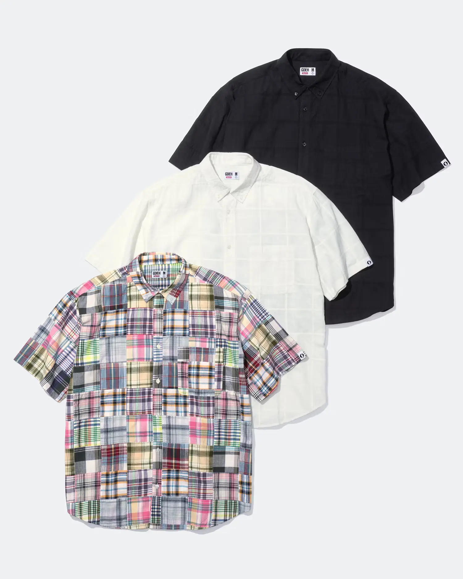 Supreme®/GOODENOUGH Patchwork Madras S/S Shirt | Supreme 25ss