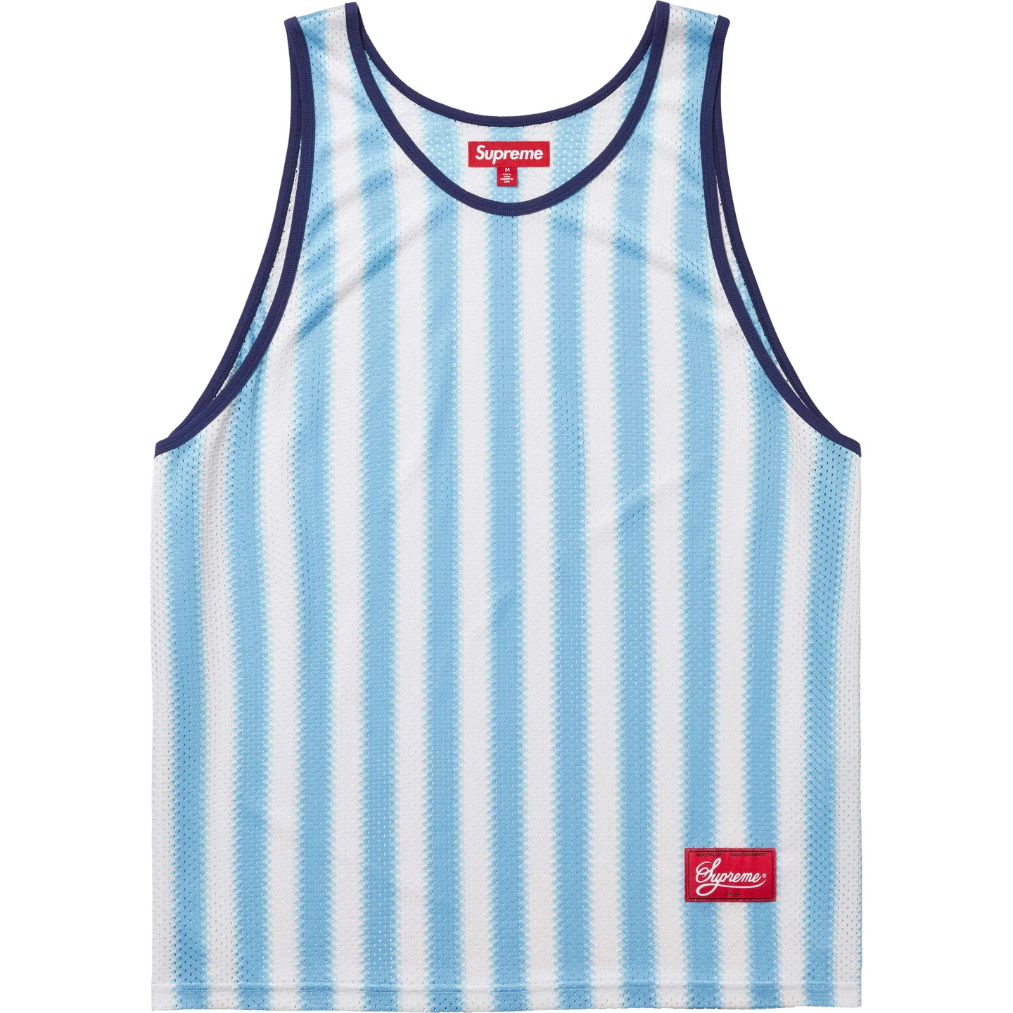 Stripe Mesh Tank Top | Supreme 25ss