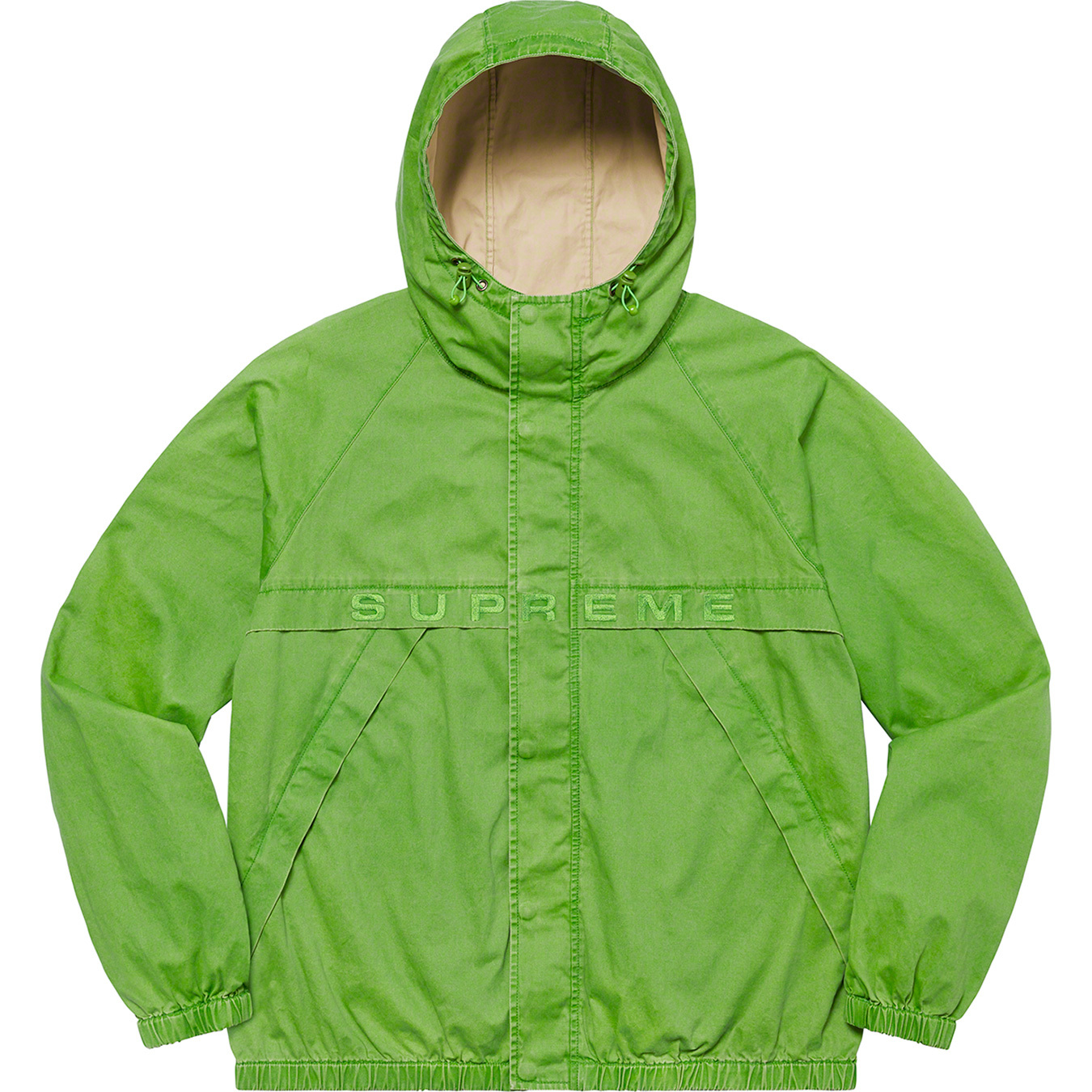 Overdyed Twill Hooded Jacket | Supreme 20fw