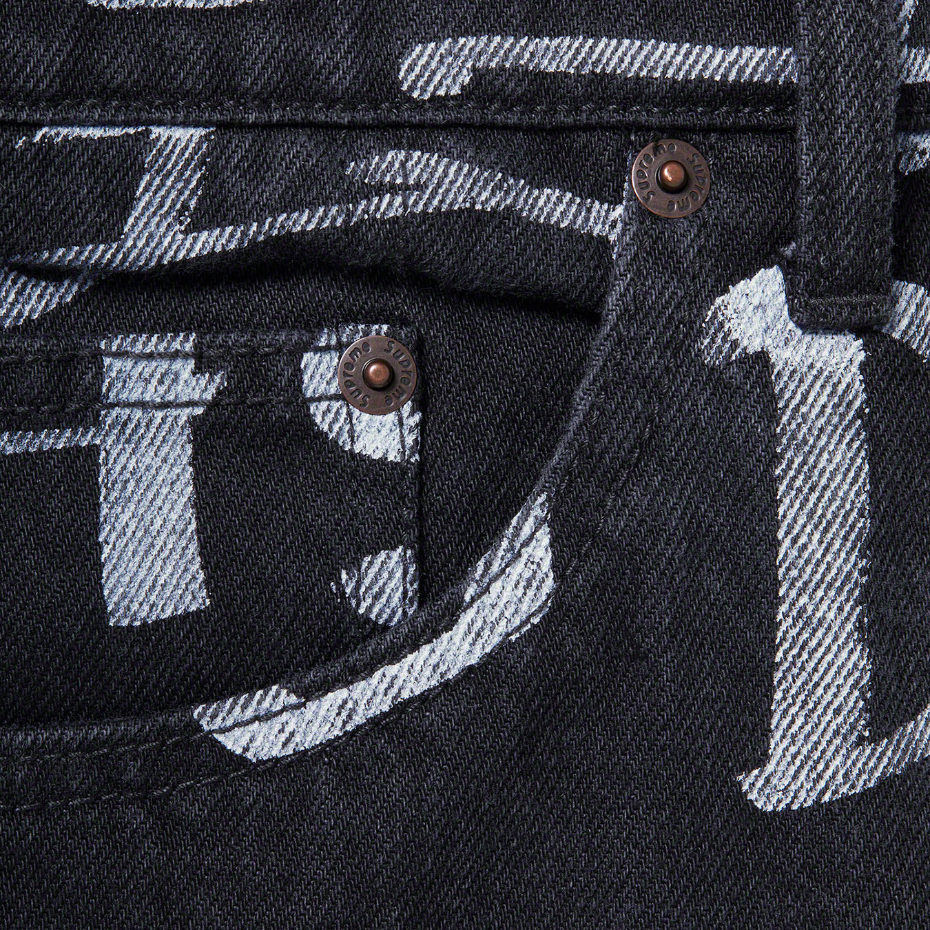 Black Ark Regular Jean | Supreme 20fw