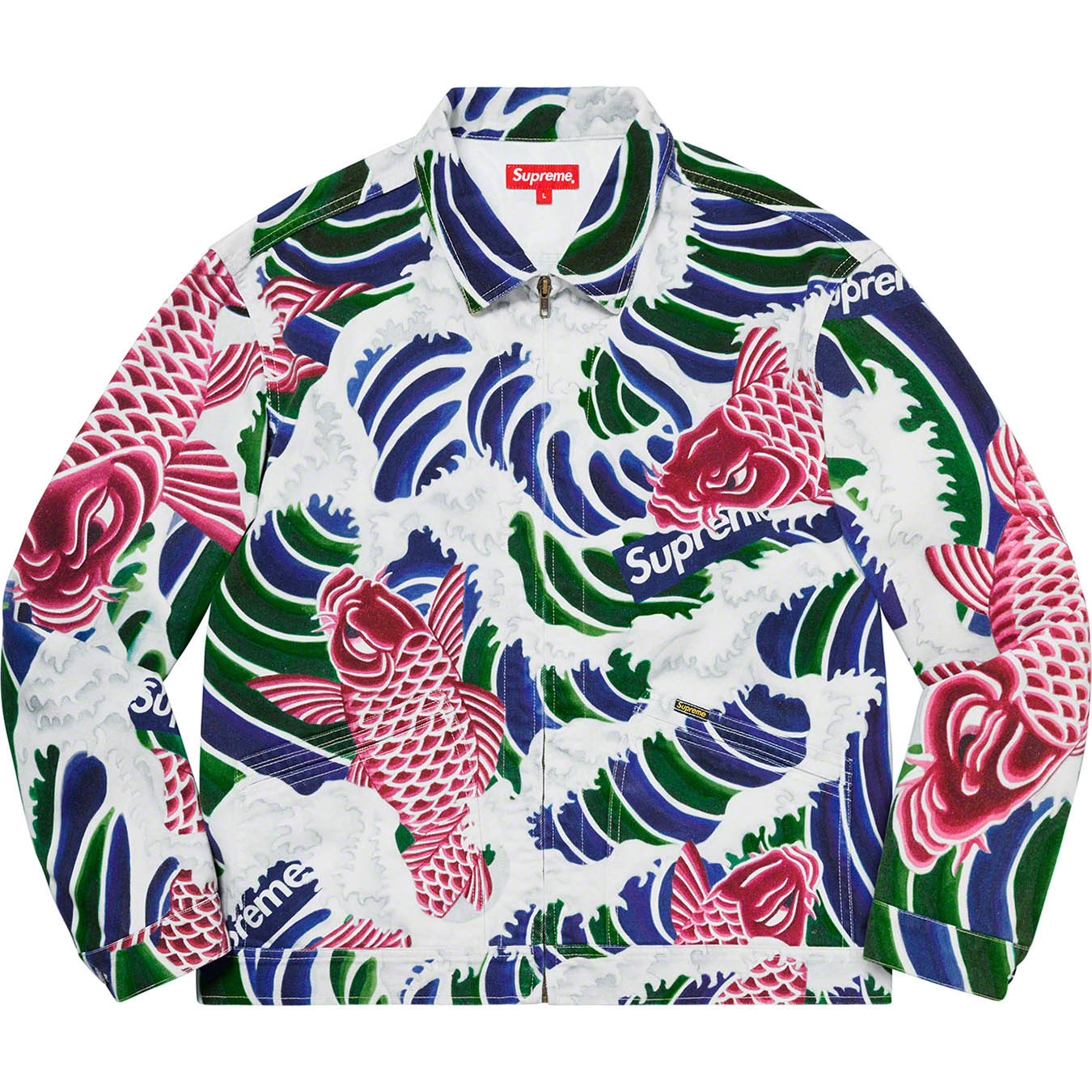 Waves Work Jacket | Supreme 20ss