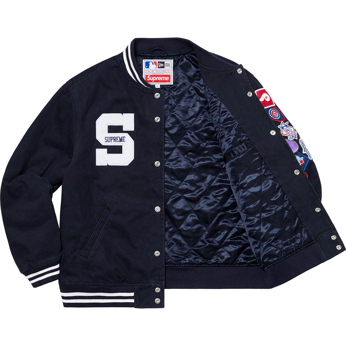 Supreme®/New Era®/MLB Varsity Jacket | Supreme 20ss
