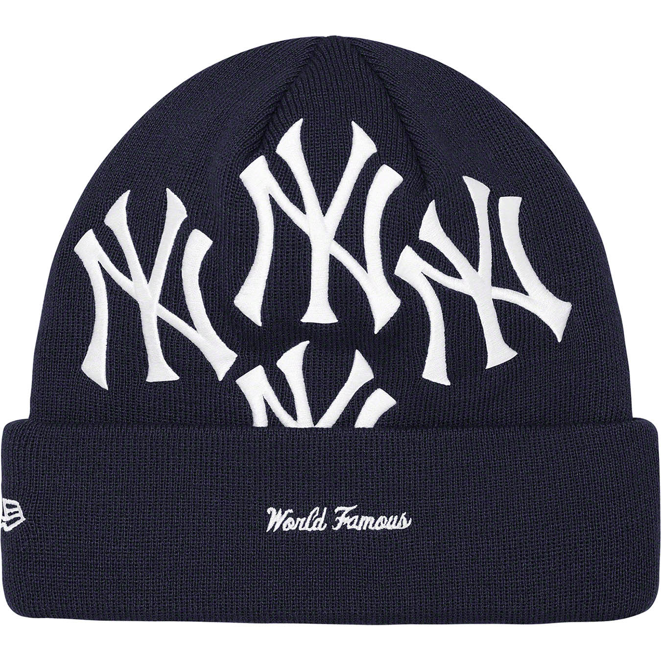Supreme®/New York Yankees™/New Era® Box Logo Beanie | Supreme 21fw