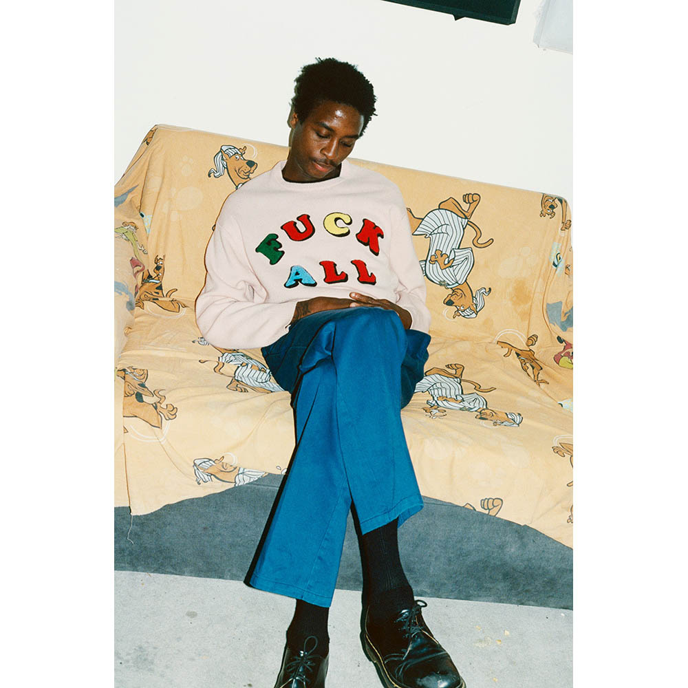 Jamie Reid/Supreme Fuck All Sweater | Supreme 21ss