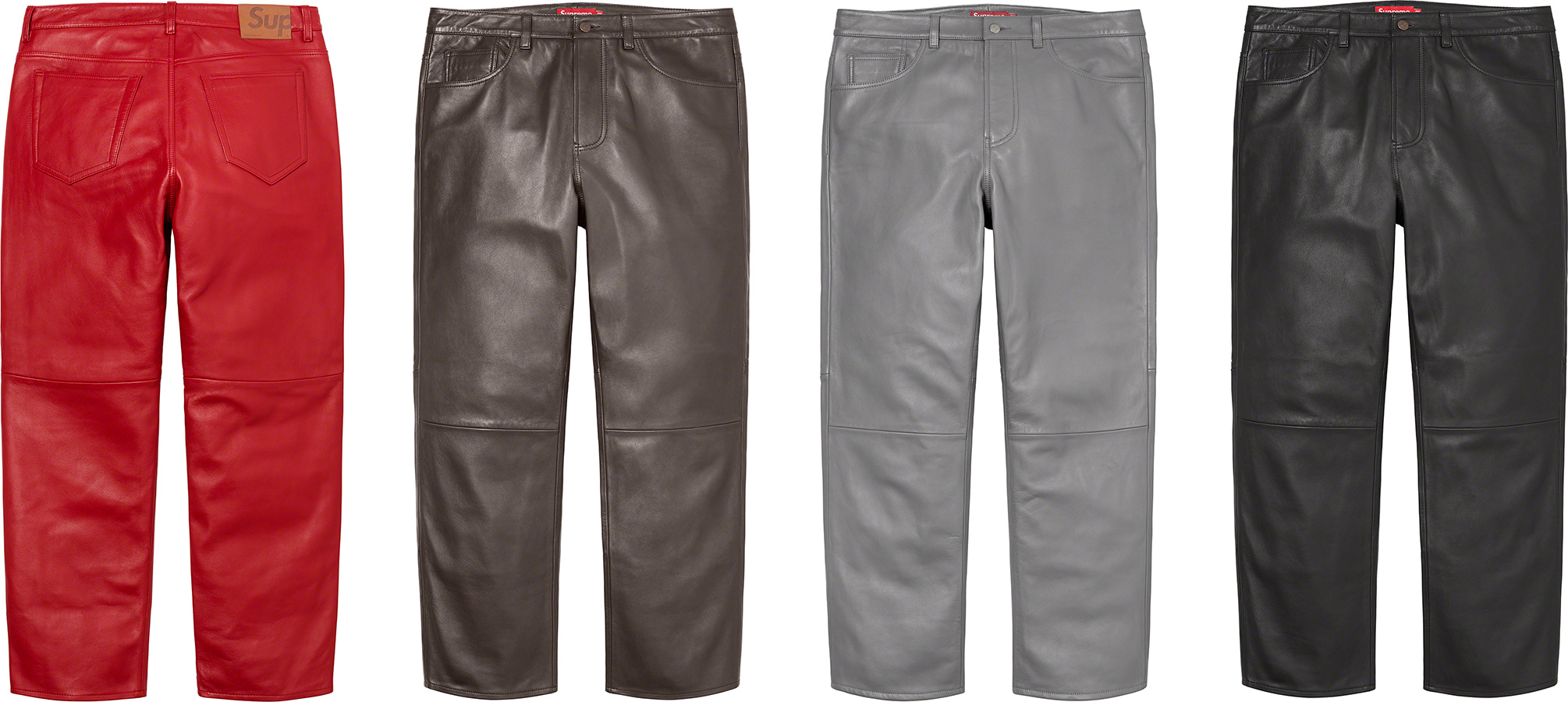 Leather 5-Pocket Jean | Supreme 22fw