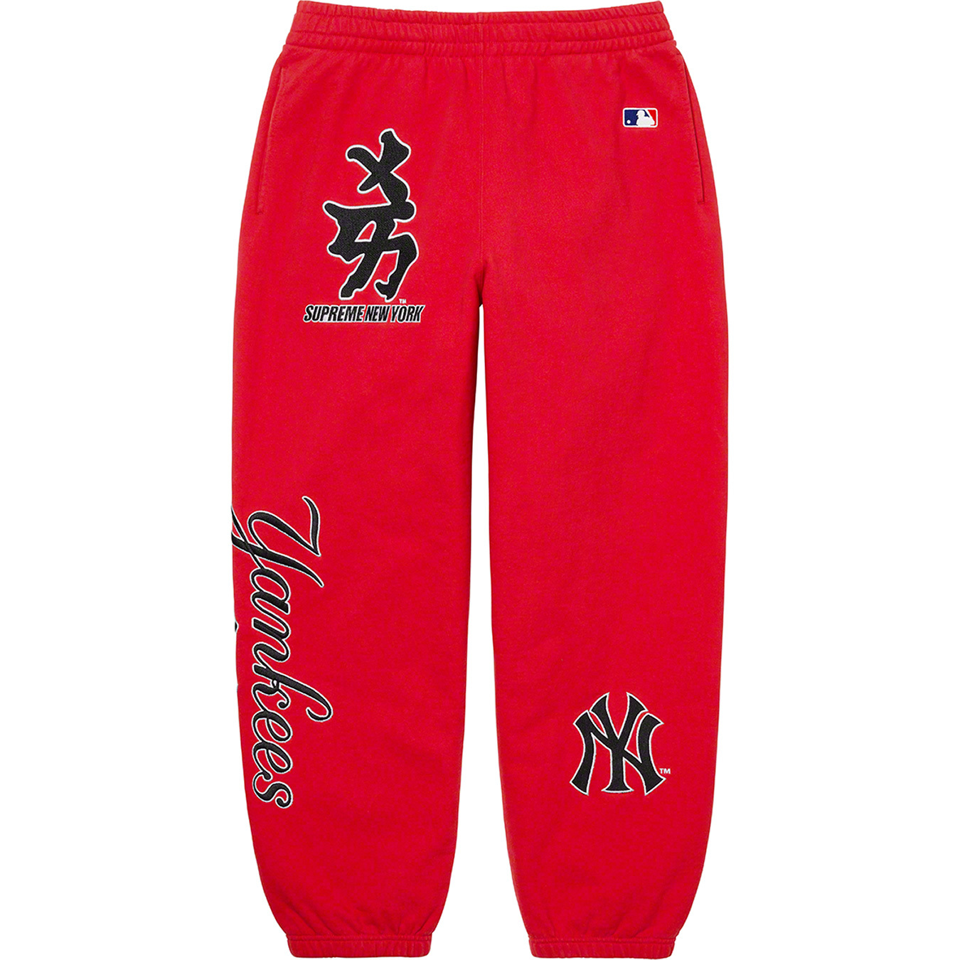 Supreme®/New York Yankees™ Kanji Sweatpant | Supreme 22fw