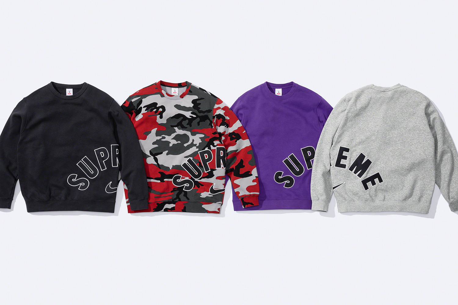 Supreme®/Nike® Arc Crewneck | Supreme 22ss