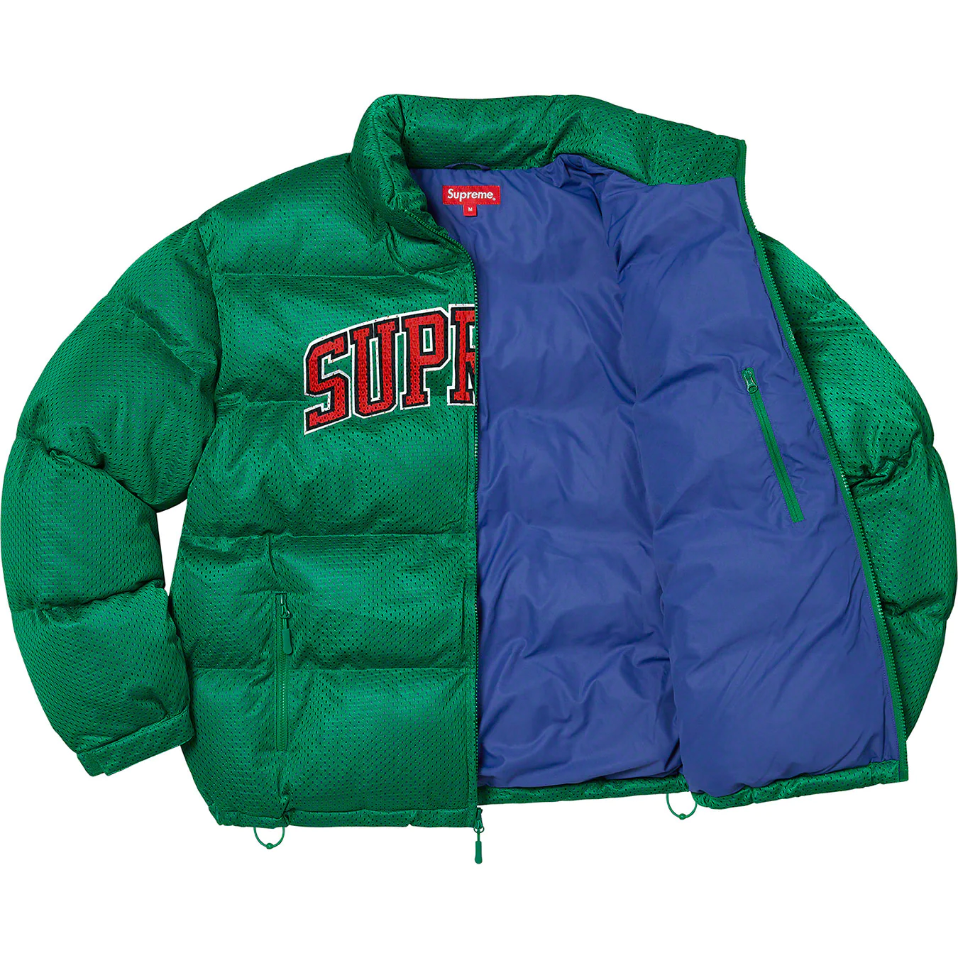 Mesh Jersey Puffer Jacket | Supreme 23ss