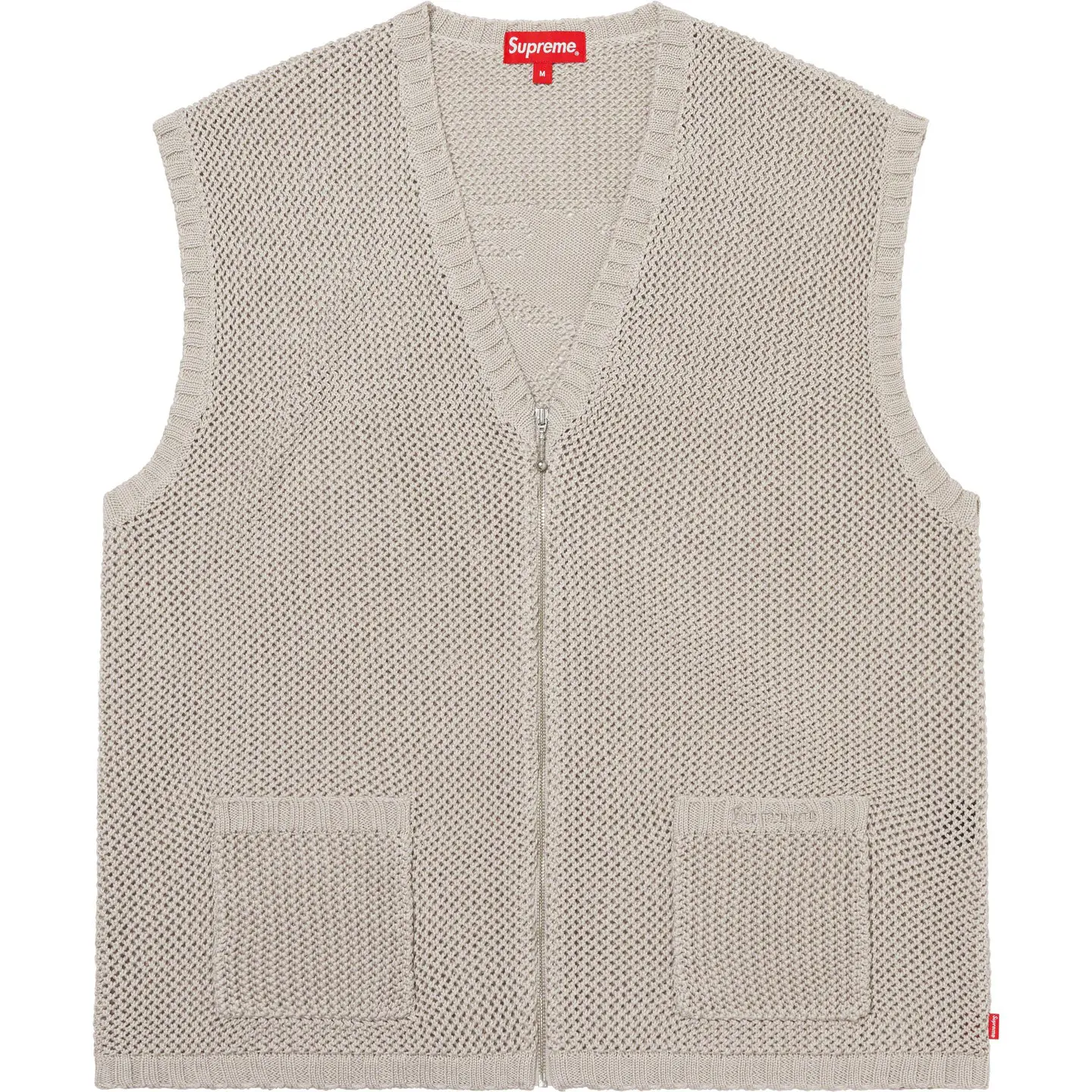 Dragon Zip Up Sweater Vest | Supreme 23ss