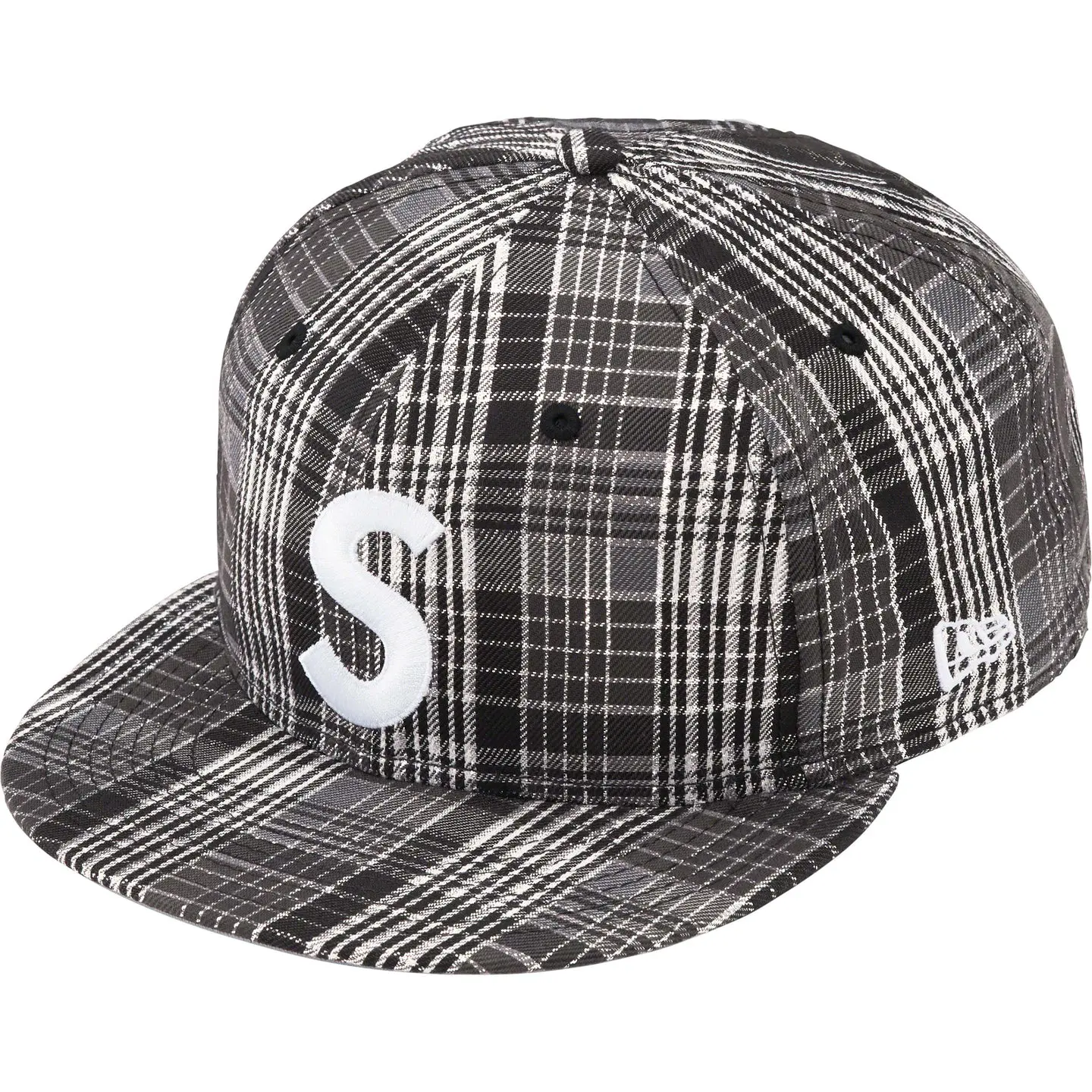 Metallic Plaid S Logo New Era® | Supreme 23ss
