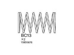 TRF414X ショックスプリング(金) 4本 ※アフターパーツ※ [19805676