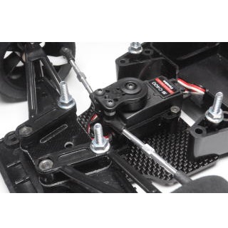 Cカー用 カーボンフロントプレートSP ロープロサーボマウント ターン