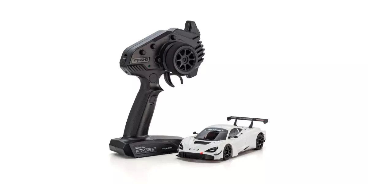 MINI-Z Racer MR-04 RWD McLaren 720S GT3 WHITE Readyset RTR (Ready