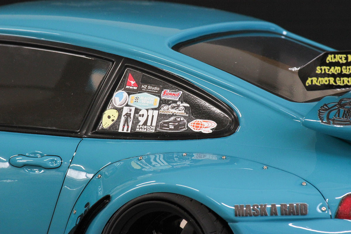 RWB 993 Porsche - TYPE (RAUH-Welt BEGRIFF) 1-10 RC Body Shell