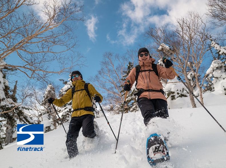 雪山エントリー層に向けたライトウィンターシェル「finetrack