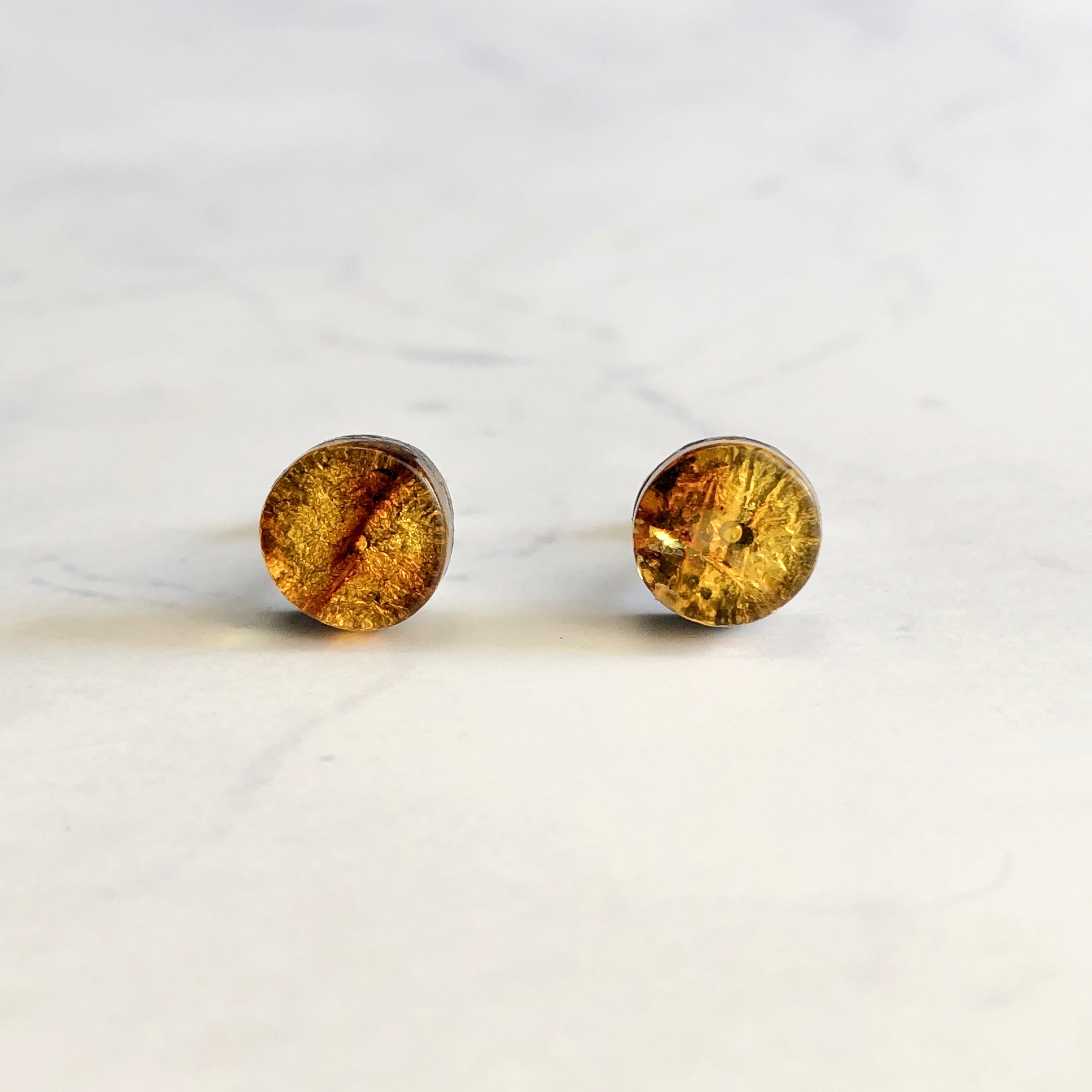 琥珀ピアス（バルティックアンバー）：B-10 – Šventė - Importer of