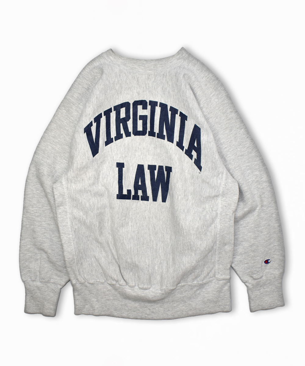 90's USA製 Champion VIRGINIA LAW REVERSE WEAVE スウェット XL